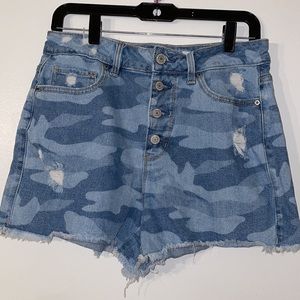 Time and Tru High Rise Jeans Shorts